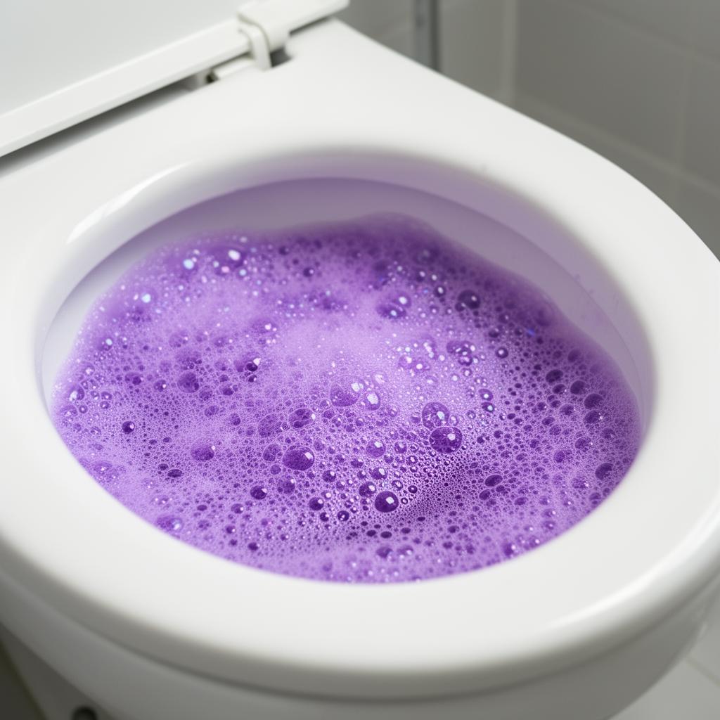 FizzClean foam in action