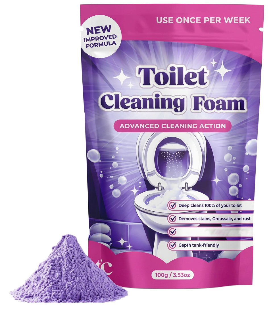 FizzClean effervescent toilet cleaner